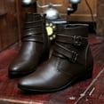 thumbnail image 6 of YLYL Men Boots Ankle for Dressy and Casual Occasions Comfortable Short Booties, 6 of 8