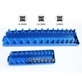 thumbnail image 3 of Guardoinrt 1/4 3/8 1/2 Socket Tray Rail Organizer Stand Holder Rack Shelf Storage 44993 Medium 1Set, 3 of 6