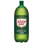 Canada Dry Caffeine Free Ginger Ale Soda Pop, 2 L, Bottle