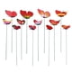 thumbnail image 3 of 12 Piezas de Decoración de Jardín de Mariposas Plástico + Herramienta de sanía de Jardín de Bricoje rojo Macarena Sembradora de mariposas Estacas Decoración, 3 of 6