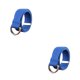 thumbnail image 1 of Cinturón de metal Sonducket de lona para hombres y mujeres reemplazo no Se desvanece anillo doble antioxidante Azul 2piezas, 1 of 6
