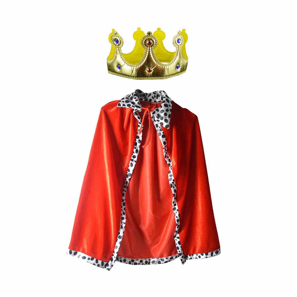 Royal Crown Medieval King Prince Adult Costume Party Cosplay Dressup Accessory 