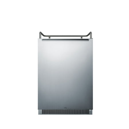 - Summit SBC677BINK 24in Wide 6.5 Cu. Ft. Kegerator Conversion Fridge