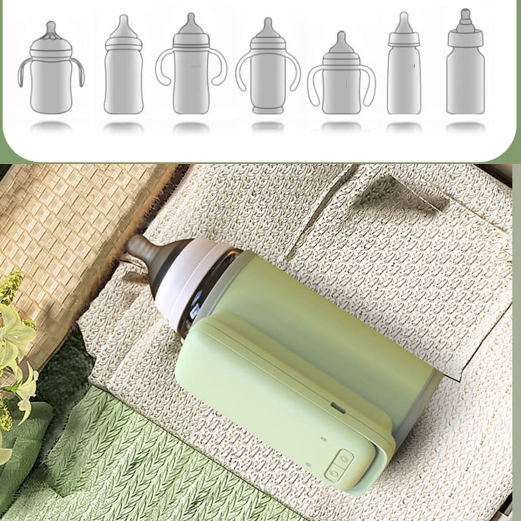 USB Chargings Heating Bottle Warm Water Milk Heater Warmer Bag Insulation Cover Baby Portable Infant Travel 18W 6000mAh