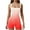Red, variant on Square Neck Bodysuit for Women Womens Sexy Bodysuit Strappy Square Neck Tank Top Slimming Bodycon Printed Stretch Shorts Jumpsuit Rompers Square Neck Tank Top Women Sexy Tank Tops for Women