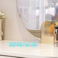 thumbnail image 1 of Estante de almacenamiento de brochas de maquillaje con ventosa | Secador y soporte de cepillo de silicona | Organizador de montaje en pared para brochas de maquillaje, cepillos de dientes, 1 of 7
