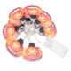 thumbnail image 4 of Luz De Calabaza LED, Cadena De Luz De 10 LED De Amplia Aplicación Segura Para Usar Iluminación Cálida Para El Hogar Para El Patio Para El Jardín ANGGREK Pumpkin Light String, 4 of 8
