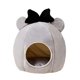 thumbnail image 3 of Linda cama para gatos para gatos de interior, acogedora casa para s, cueva para s, tienda para perros, perrera semi Gris Yuyangstore cama de gato de peluche, 3 of 8