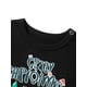 thumbnail image 5 of Pijamas familiares navideños a juego: camiseta de manga larga con estampado de alces y pantalón a cuadros., 5 of 10