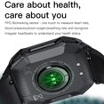 thumbnail image 3 of Reloj inteligente Ritmo cardíaco Presión arterial Llamadas compatibles con Bluetooth (Negro), 3 of 6