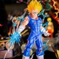 thumbnail image 3 of Figura de Dragon Ball de Anime de 26cm, Gk Super Saiyan, Bejita demonizada autoexplotante, estatua hecha a mano, modelo de decoración, juguetes para niños Gi, 3 of 4