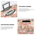 thumbnail image 5 of Lsque Swan And Flowers3 Printed Luggage Cover, Travel Luggage Protector,Scratch and Dirt Resistant, Fits 18-32 Inch Luggage - X-Large, 5 of 9