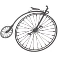 thumbnail image 4 of Vett Pendentif Mural Rétro en Forme de Vélo, Décoration de Vélo Rétro en Métal, 4 of 4