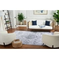 thumbnail image 4 of SAFAVIEH Carnegie Cennetig Oriental Area Rug, Cream/Dark Gray, 4' x 6', 4 of 13