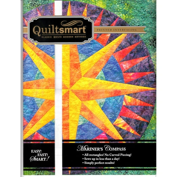 Quiltsmart Mariner's Compass Pattern Kit