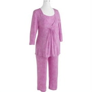 Maternity 2-Piece Long-Sleeve Nursing Pajama Set