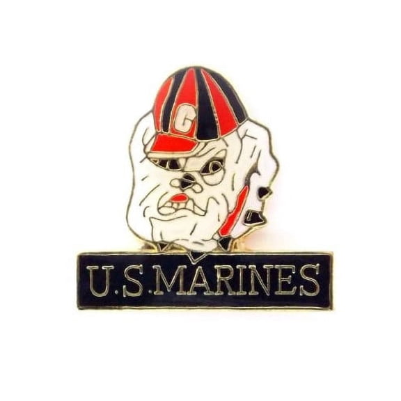 US Marines Corps USMC Devil Dogs Lapel Hat Pin Military PPM671 (1 pin)