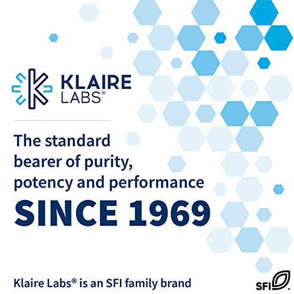 Klaire Labs SFI Health Endozin - Zinc Carnosine Complex with L-Glutamine to Support Intestinal Barrier Function, Hypoallergenic (60 Capsules)