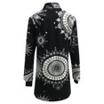 thumbnail image 5 of Puntoco Mujer Elegante Prendas De Vestir Exteriores Casual Solapa Cuello Tweed Abrigo Suelto Chaquetas Puntoco Puntoco-1745, 5 of 5