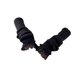 thumbnail image 4 of Calentadores de brazos tejidos, mitones de punto de invierno, calentadores de muñecas estilo japonés encaje negro, 4 of 9