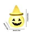 thumbnail image 3 of Xihbxyly Luz Led de Halloween, Diseño Colgante de Fantasma, Funciona con Pilas, Decoración Navideña Divertida, Decoración para El Hogar y La Oficina, Ideal para Fiestas, 1 Luz, 3 Pilas de Botón Inclu, 3 of 7