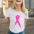 thumbnail image 2 of Cancer Shirts Women Support Admire Honor Cancer Awareness T-Shirt Cancer Survivor We Fight Together Warrior Short Sleeve Tee Top (White, L), 2 of 4