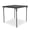 Grey Woodgrain, variant on 34" Square Portable Folding Table for 4, Heavy-Duty 330lbs Capacity Card Table with HDPE Top & Steel Legs - Multi-Purpose Dining Desk for Indoor & Outdoor Parties