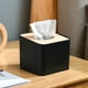 thumbnail image 2 of Funda para caja de pañuelos, caja de pañuelos cuadrada para oficina, caja de pañuelos para sala de estar, servilletero, 2 of 8