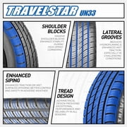 Travelstar UN33 245/45R20 103W XL High Performance 245/45 R20 All Season Passenger Tire 235/55/19 (No Wheels) Simolary simolary.com 15