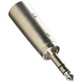 thumbnail image 2 of Pig Hog PAXMTM1 XLR(M)-TRS(M) Adapter, Silver, 2 of 3