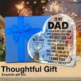 thumbnail image 3 of Dad Gifts From Daughter Son Father Gifts For Birthday Christmas Father'S Day Dad Clear Acrylic Sign Keepsake Gifts, 3 of 6