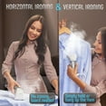 thumbnail image 5 of Steamer for Clothes, White Portable Garment Steamer, Handheld Clothes Steamer, Travel Steamer for Clothes, Portable Clothing Steamer Wrinkle Remover, 5 of 8