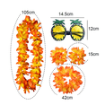 thumbnail image 2 of Pulseras hawaianas para el pelo, guirnalda para mujer, guirnalda para bodas, vacaciones, verano, playa, fiesta de carnaval, 2 of 5