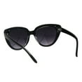thumbnail image 3 of Womens Rhinestone Sunglasses Butterfly Cateye Fashion Eyewear UV 400 Black, 3 of 4