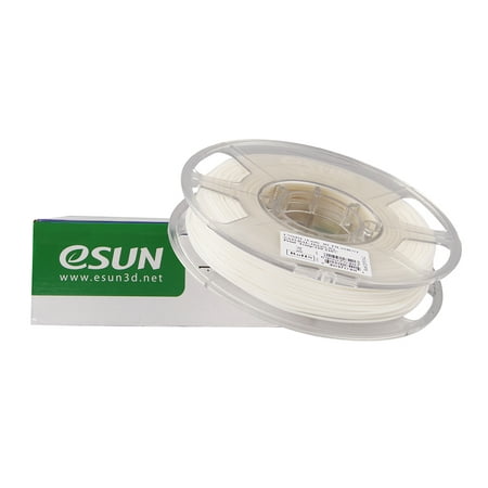 eSUN eLastic TPE 85A 1.75mm Flexible 3D Printer Filament Natural White Material Refills 1kg (2.2lbs) Spool