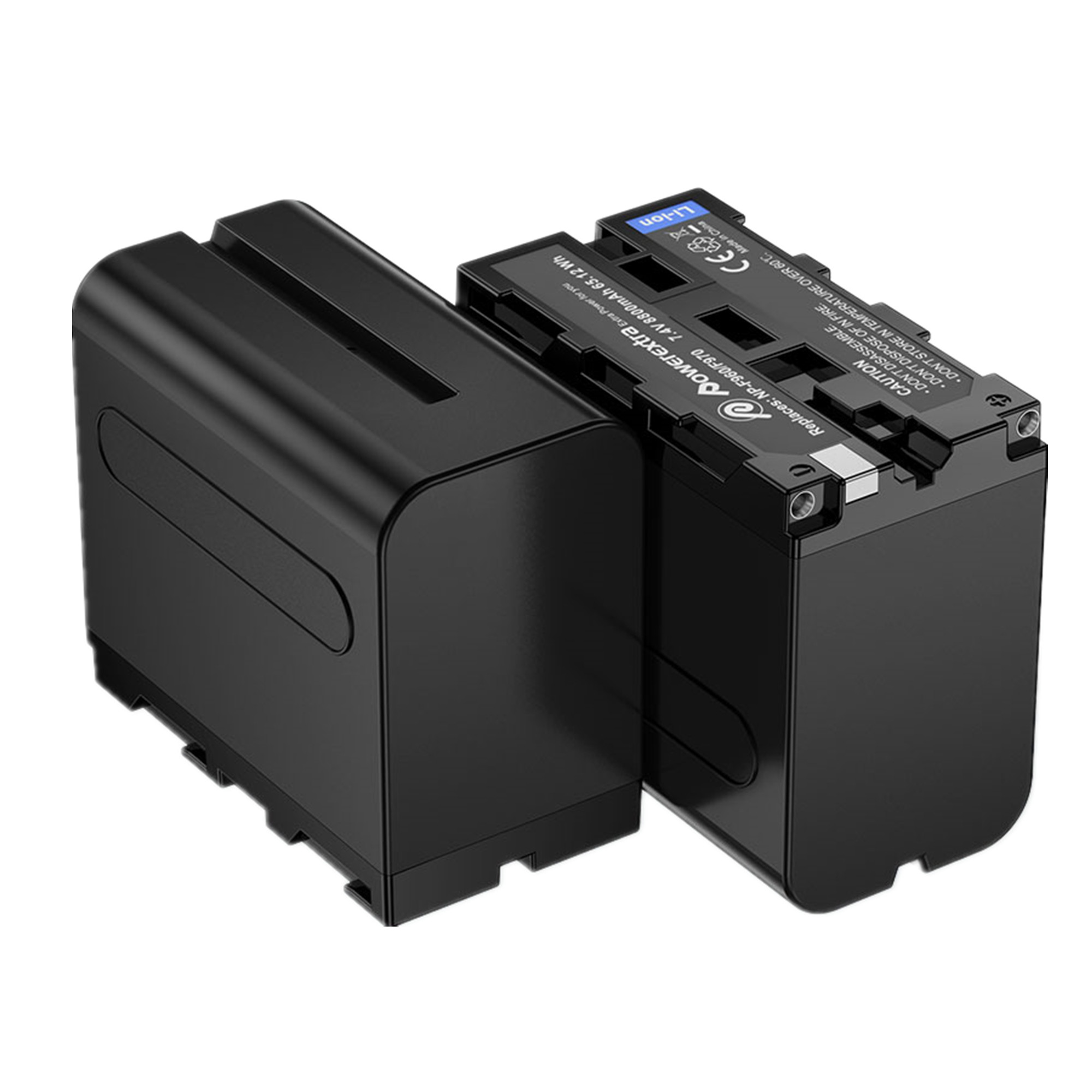 Batterie Compatible Sony NP-F330 - 7.2V 2200mAh Li-ion, Pour Caméras Et Appareils Photo Sony