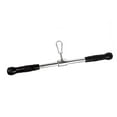 thumbnail image 4 of Colaxi Pull Down Bar Solid Steel LAT Bar Cable Machine Attachment with Anti Slip Handles for Strength Training Pulley System Workout Black, 4 of 8