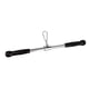 thumbnail image 4 of Barra de tiroteo con mango sin deslizamiento Barra recta de servicio pesado Triceps Press Down Bar para la construcción de músculos de gimnasia Negro, 4 of 9