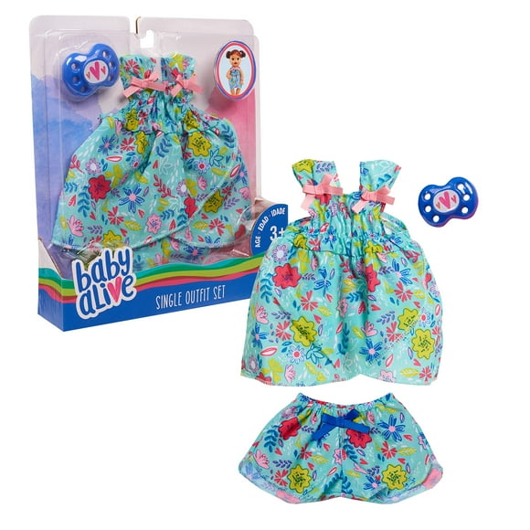 Baby Alive Single Outfit Set, Floral Blouse, by Just Play