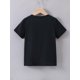thumbnail image 2 of Boy'S Casual Summer T-Shirt - "Easily Distracted by Airplanes" Graphic Print, Short Sleeve, Round Neck, Lightweight & Stretchy Fabric, Perfect for Casual Attire, Casual Summer Wear | Ca, 2 of 6
