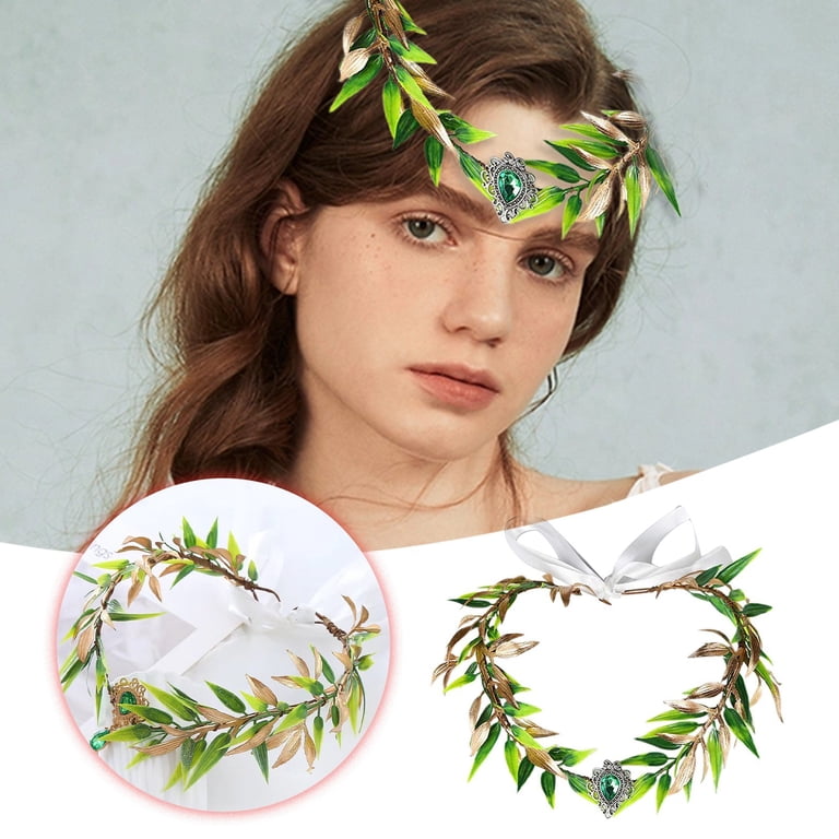 Fairy Flower Headpiece - Elegant Elf Princess with Floral  display picture 2