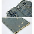 thumbnail image 5 of Ruyang Teen Girls Baggy Jeans High Waisted Ripped jeans for Girls Distressed Wide Leg Denim Pants with Pockets, 5 of 9