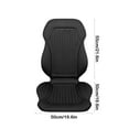 thumbnail image 3 of Car Seat Cushions For Short People Cool Silk Car Seat Cushion Sedan Office And Home Seat Cushion Couch Back Cushions Car Seat Cover, 3 of 7