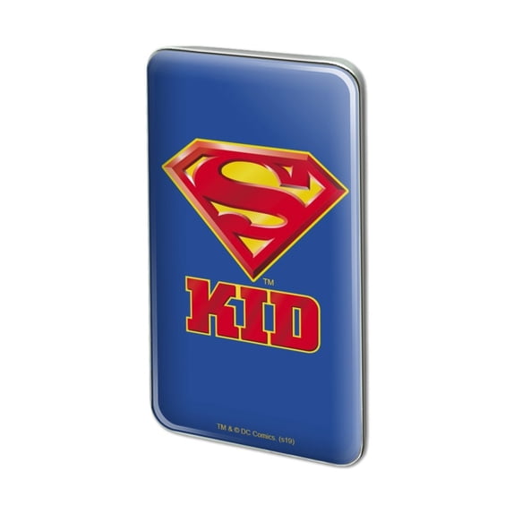 Superman Super Kid Shield Logo Metal Rectangle Lapel Hat Pin Tie Tack Pinback