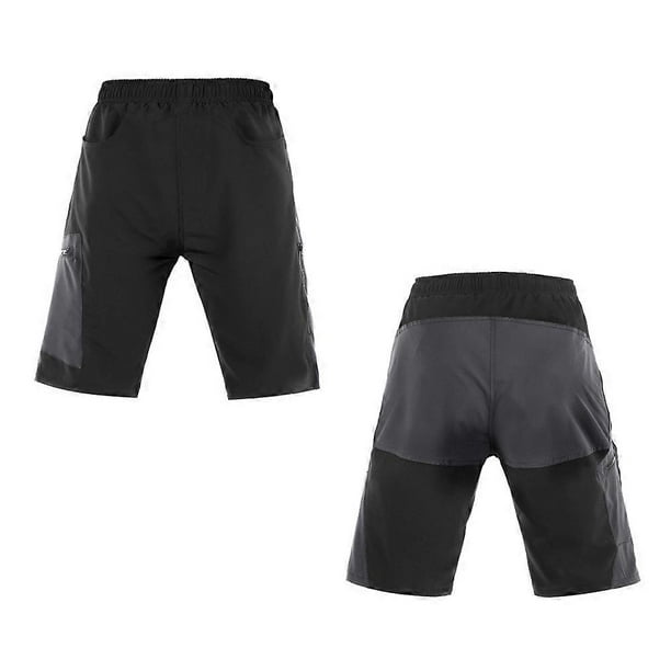 Men 3D Padded Mountain Bike Cycle Shorts Breathable Loose-Fit Outdoor Sports MTB Cycle Running Shorts