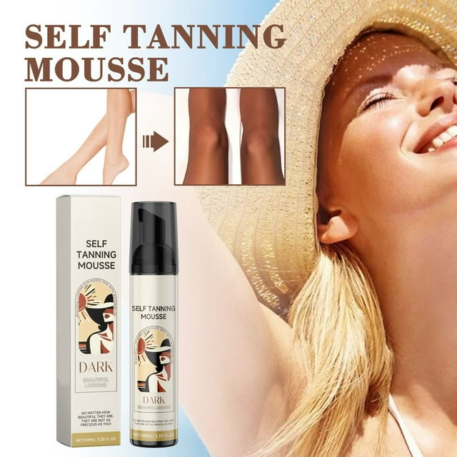 SIfdSeng Moisturizing Spray for Outdoor Sunbathing Sun Wheat Skin Moisturizing Skin Beautifying and Tanning Spray 100Ml