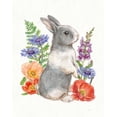 thumbnail image 2 of Urban, Mary 26x32 Black Ornate Wood Framed with Double Matting Museum Art Print Titled - Sunny Bunny IV FB, 2 of 4