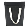thumbnail image 2 of Cesta de Lavadero Del Compartimiento de Almacenamiento Del Lino Del Del Bolso Del Arte Del Paño de La Serie Del Color Puro Negro Soledad Cesto de la cesta de lavandería, 2 of 8