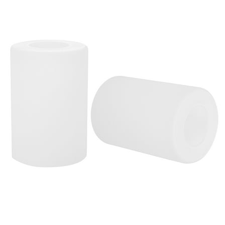 Raindrops 2pcs Glass Lamp Shade Replacement for Desk Lamps and Floor Lamps Cylindrical Lampshades Glass Lights Cover for Home Hotel E27