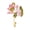 B, variant on Beautiful Purple Flower Decorative Wall Hook, #C